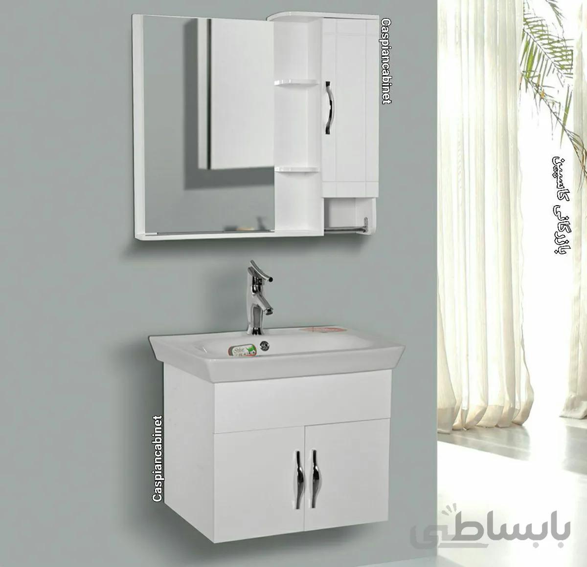 روشویی کابینت دار لوسیا دیواری60 سانت ا روشویی کابینت دار لوسیا دیواری60 سانت