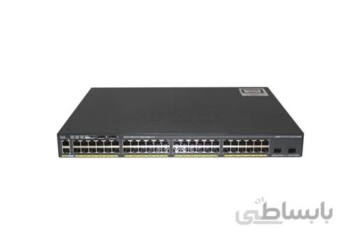 سوئیچ سیسکو مدل WS-C2960X-48FPD-L ا cisco WS-C2960X-48FPD-L