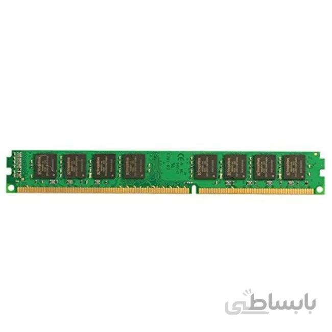 رم دسکتاپ DDR3 تک کاناله 1600 مگاهرتز کینگستون ظرفیت 8 گیگابایت