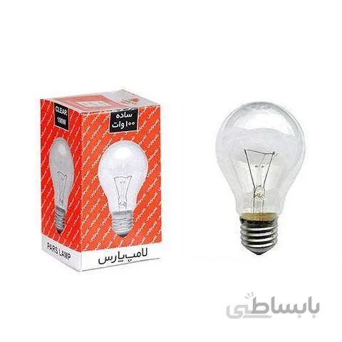 لامپ رشته ای 100 وات پارس
