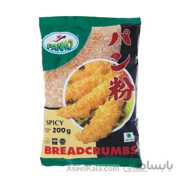 پودر سوخاری پانکو PANKO با طعم فلفلی پاکت ۲۰۰ گرم