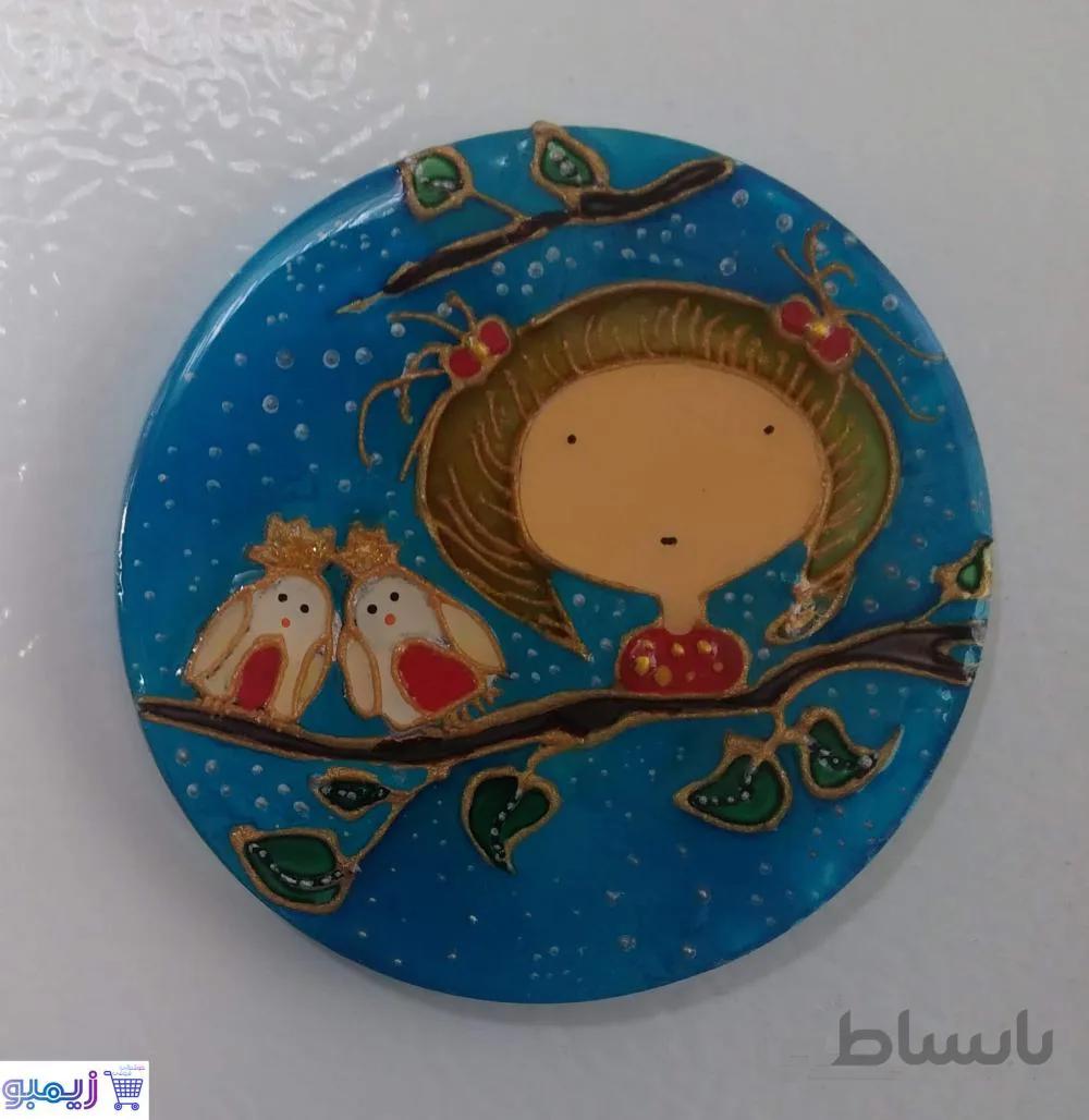مگنت رزینی طرح دختر
