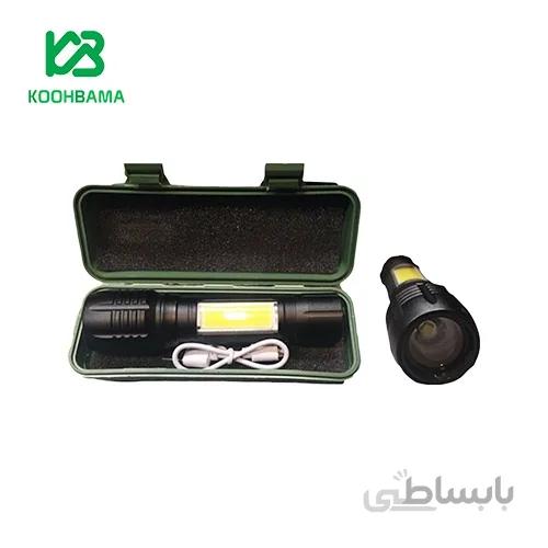 چراغ قوه فلاشر پلیسی شارژی بزرگ