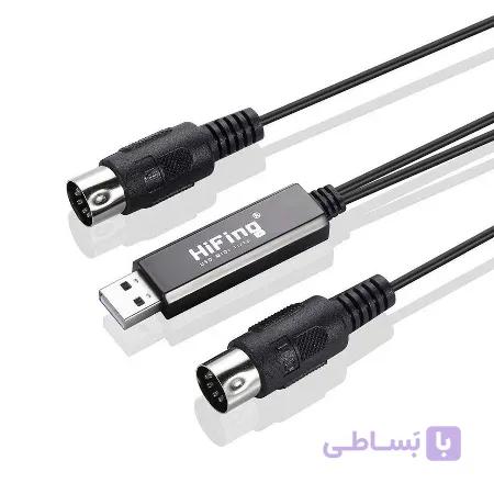 کابل تبدیل USB به MIDI — تصویر 1
