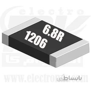 مقاومت 6.8R 1206 5%