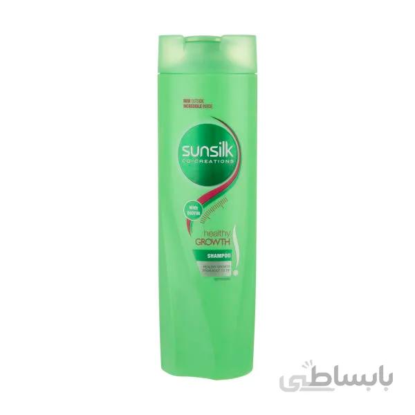 شامپو موی سر سان سیلک مدل Healthy Growth حجم 350 میل ا Sunsilk Healthy Growth Shampoo 350ml
