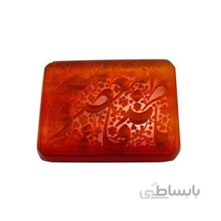 نگین عقیق خطی یا فاطمه معصومه (س) کد 3253 ا قیمت به شرط خرید تیمی