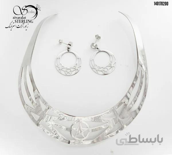 ست طوق استیل ستاره دار کد: 2966