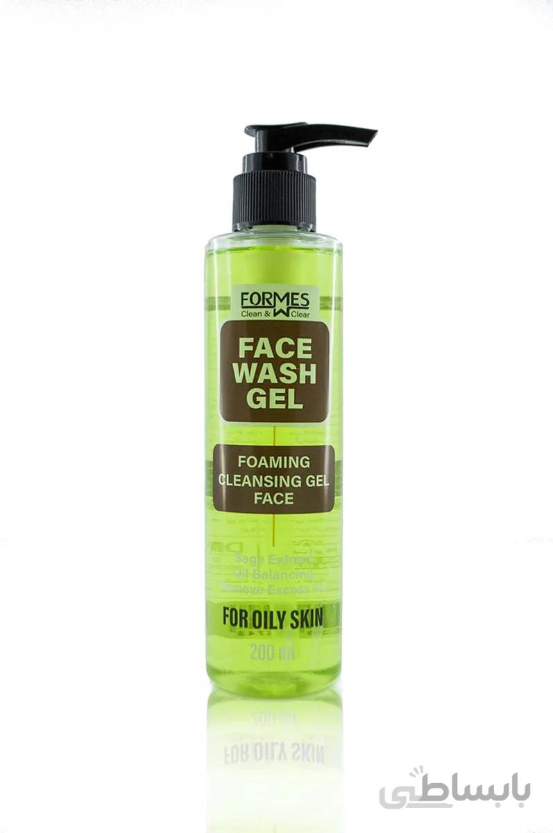 ژل شستشوی صورت برای پوست چرب FORMES ا Formes Face Wash Gel For Oily Skin