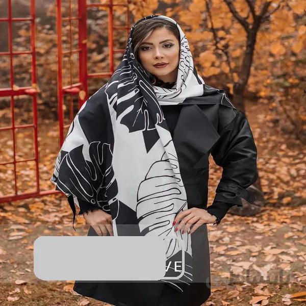 روسری مجلسی بهاره زیبا نخی