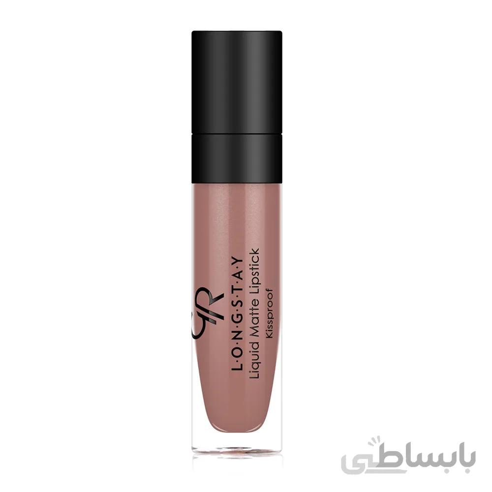 رژ لب مایع مات بادوام گلدن رز شماره 11