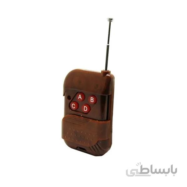 ریموت ۴ کانال کدلرن 433MHz قهوه ای