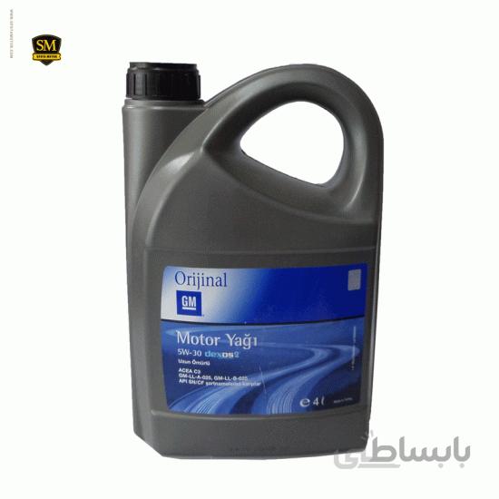 روغن موتور جنرال موتورز 5W-30-چهار لیتری