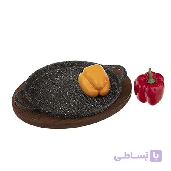 تابه گریل چدن نالینو مدل padela بدون درب