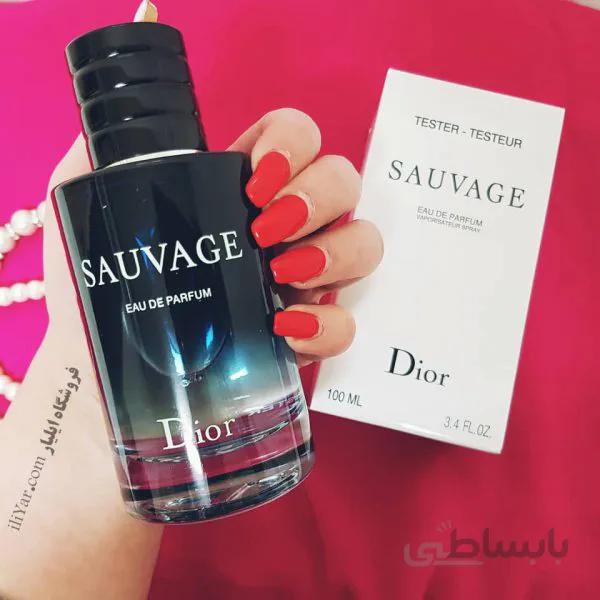تستر اورجینال ادکلن ساواج دیور SAUVAGE – حجم ۱۰۰ میل