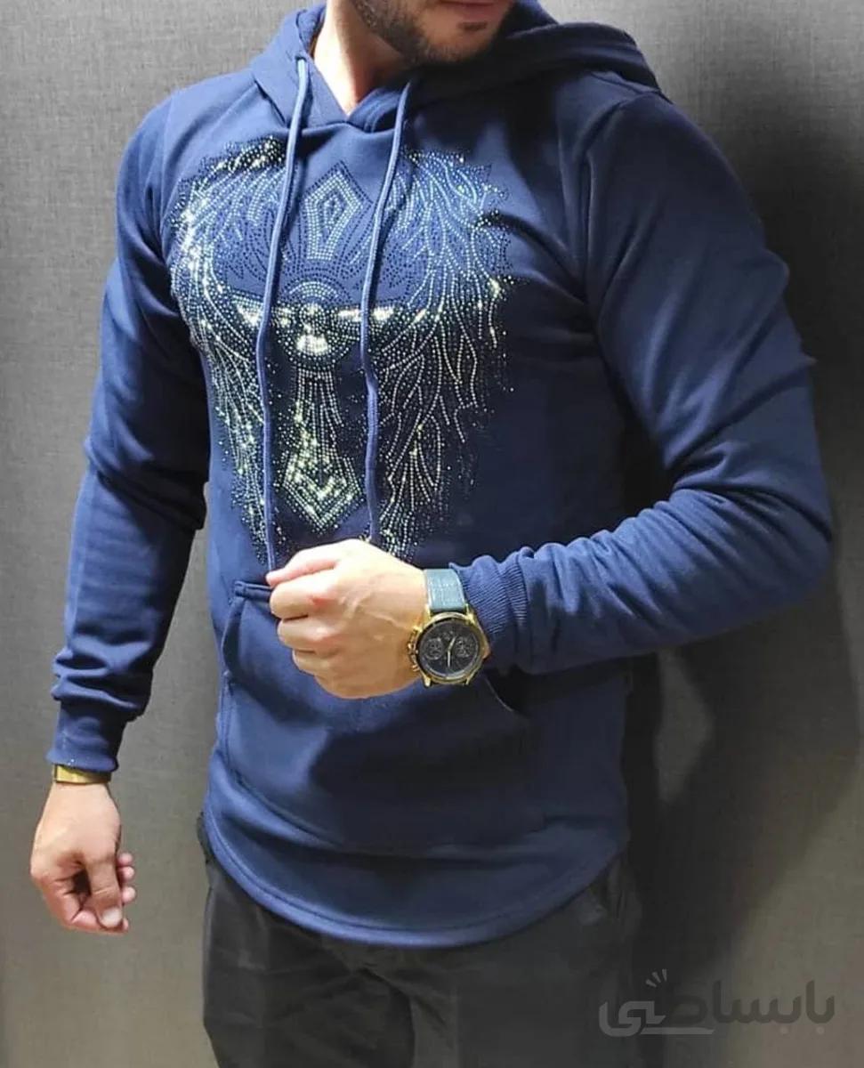 هودی طرح دار نگینی
