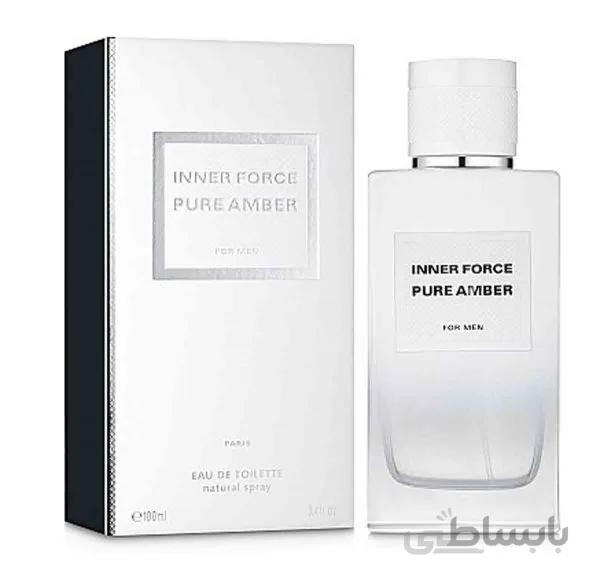 ادکلن اینر فورس پیور آمبر سفید Geparlys Inner Force Pure Amber 100ml