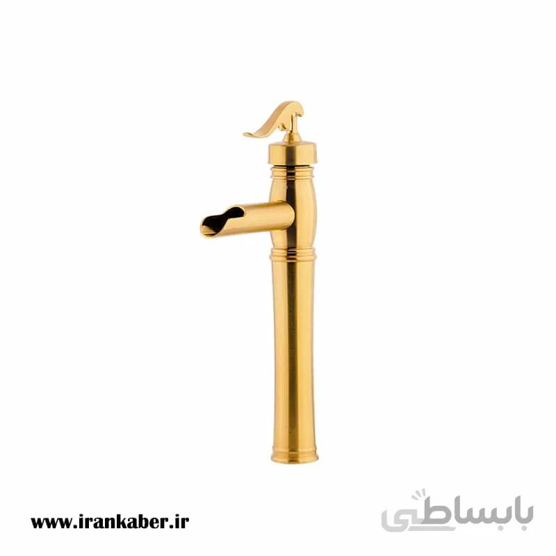 شیر روشویی بلند مات مدل بامبو برند تیرگان