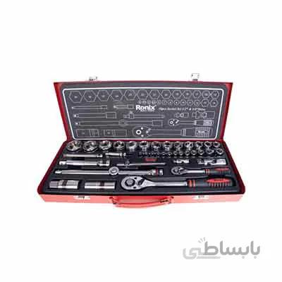 مجموعه 38 عددی آچار بکس و سری بکس رونیکس مدل RH-2638