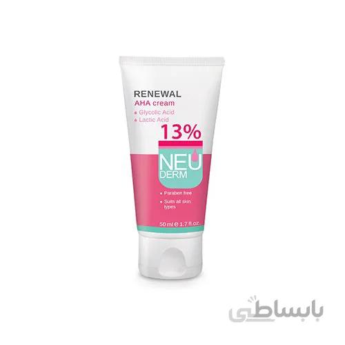 کرم لایه بردار آ اچ آ رینیوال ۱۳% نئودرم