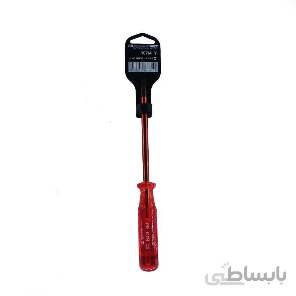 پیچ گوشتی دوسو سوئیس تولز عایق برق PB 107/4