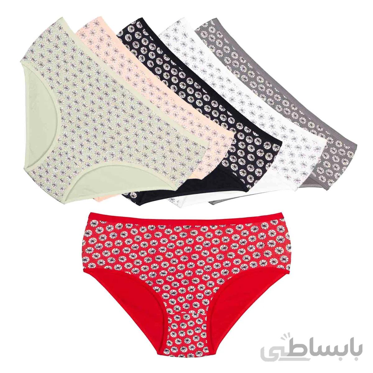 شورت پانیذ بسته سه عددی طرح A4
