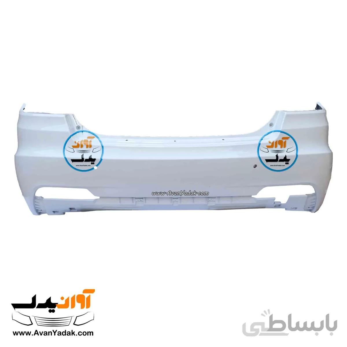 سپر عقب سفید شرکتی شاهین