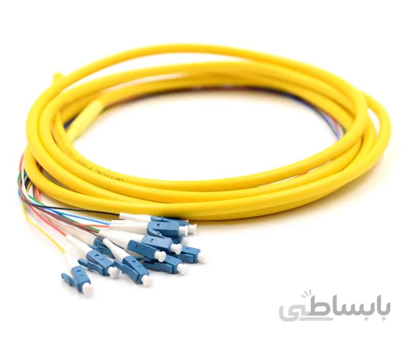 پیگتیل فیبر نوری نگزنس LC OM3 1m N123.5MLA