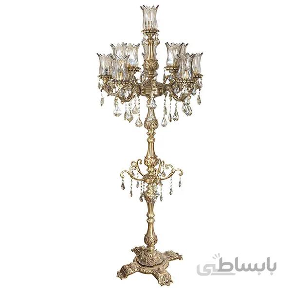 آباژور ایستاده چشمه نور مدل ML3567/5+1-AO آنتیک