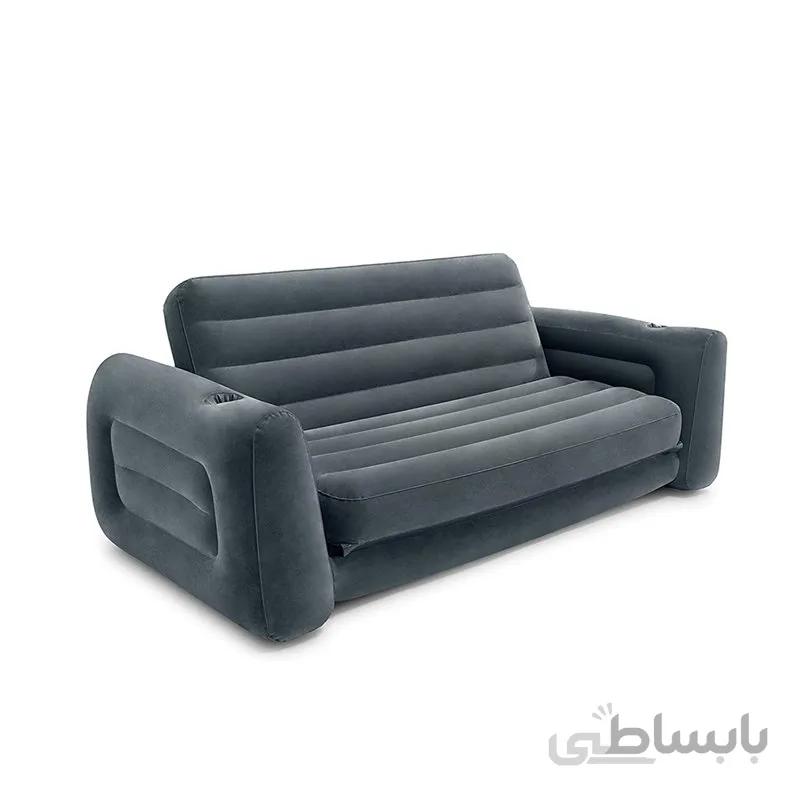 کاناپه بادی تختخواب شو دو نفره اینتکس مدل 66552
