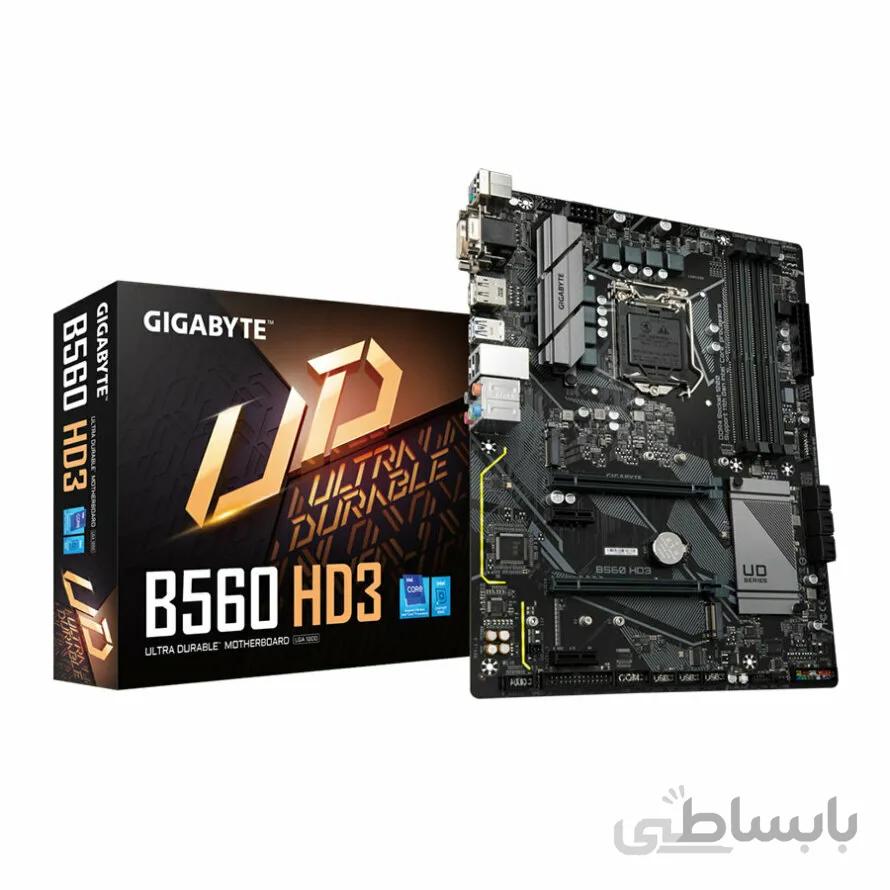 مادربرد گیگابایت B560 HD3 ا Gigabyte B560 HD3 LGA1200 10th and 11th Gen Motherboard