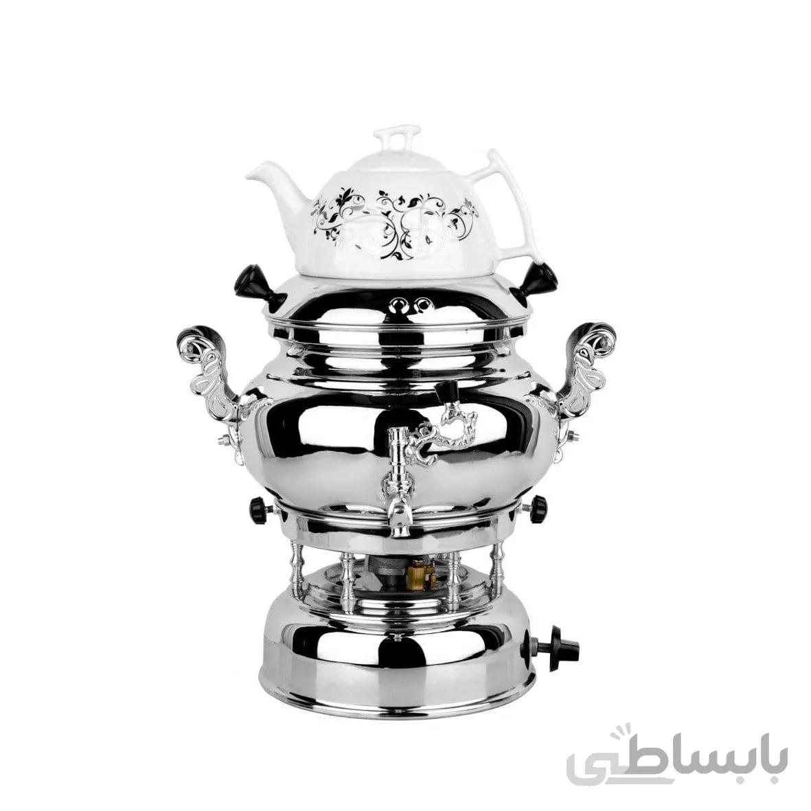 سماور گازی بهریز مدل ترموکوبل دار (6 لیتری)