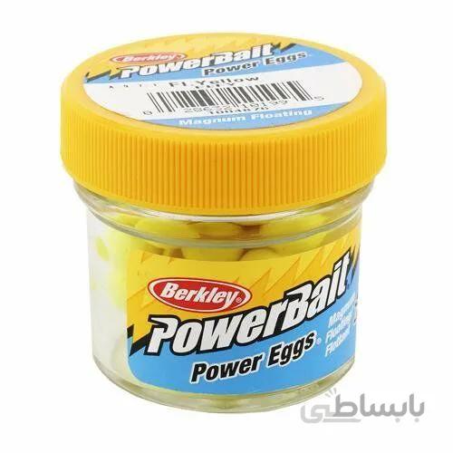 خمیر برکلی توپی پاور اگز قزل الا Berkley Power Eggs Floating Magnum Fluorescent Yellow