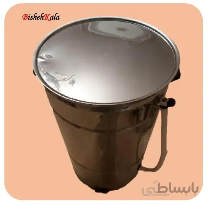 کره گیر برقی ۴۰ لیتری پایین زن تمام استیل