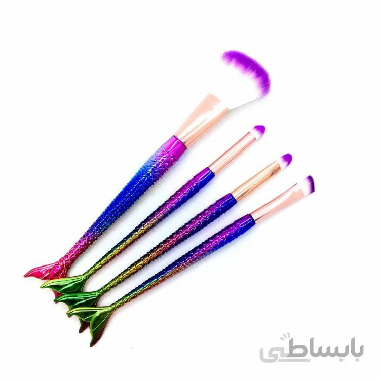 براش آرایشی 4 تکه ماهی