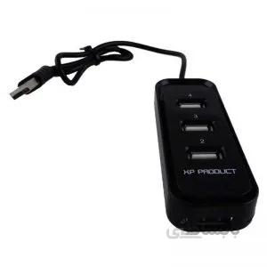 هاب ۴ پورت USB2.0 ایکس پی-پروداکت مدل XP-H808D