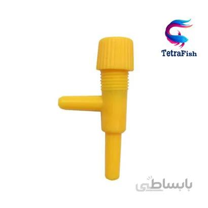 شیر تکی هوای آکواریوم مدل پلاستیکی 4 عددی