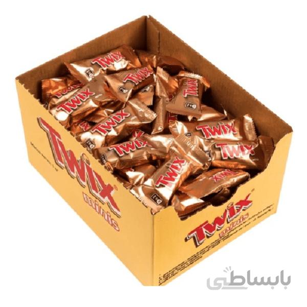 شکلات فله مینی یک کیلویی توییکس (Twix minis)