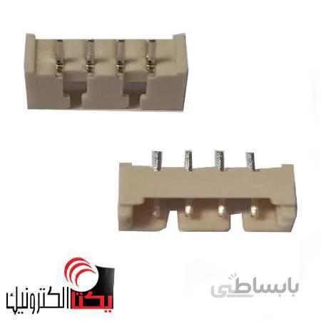کانکتور 1.25 میلیمتر 4 پین نر صاف