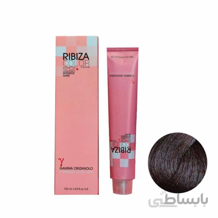 رنگ مو ریبیزا شاه بلوطی روشن قوی شماره 6.00