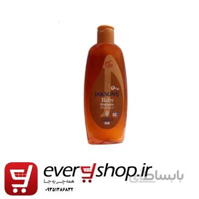شامپو بچه حاوی ویتامین wheat germجکسون با حجم ۳۰۰ میل JAKSONS