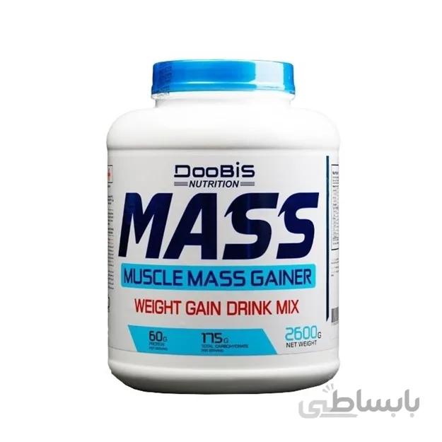 گینر ماسل مس دوبیس 2600 گرم ا Doobis Muscle Mass Gainer 2600 gr