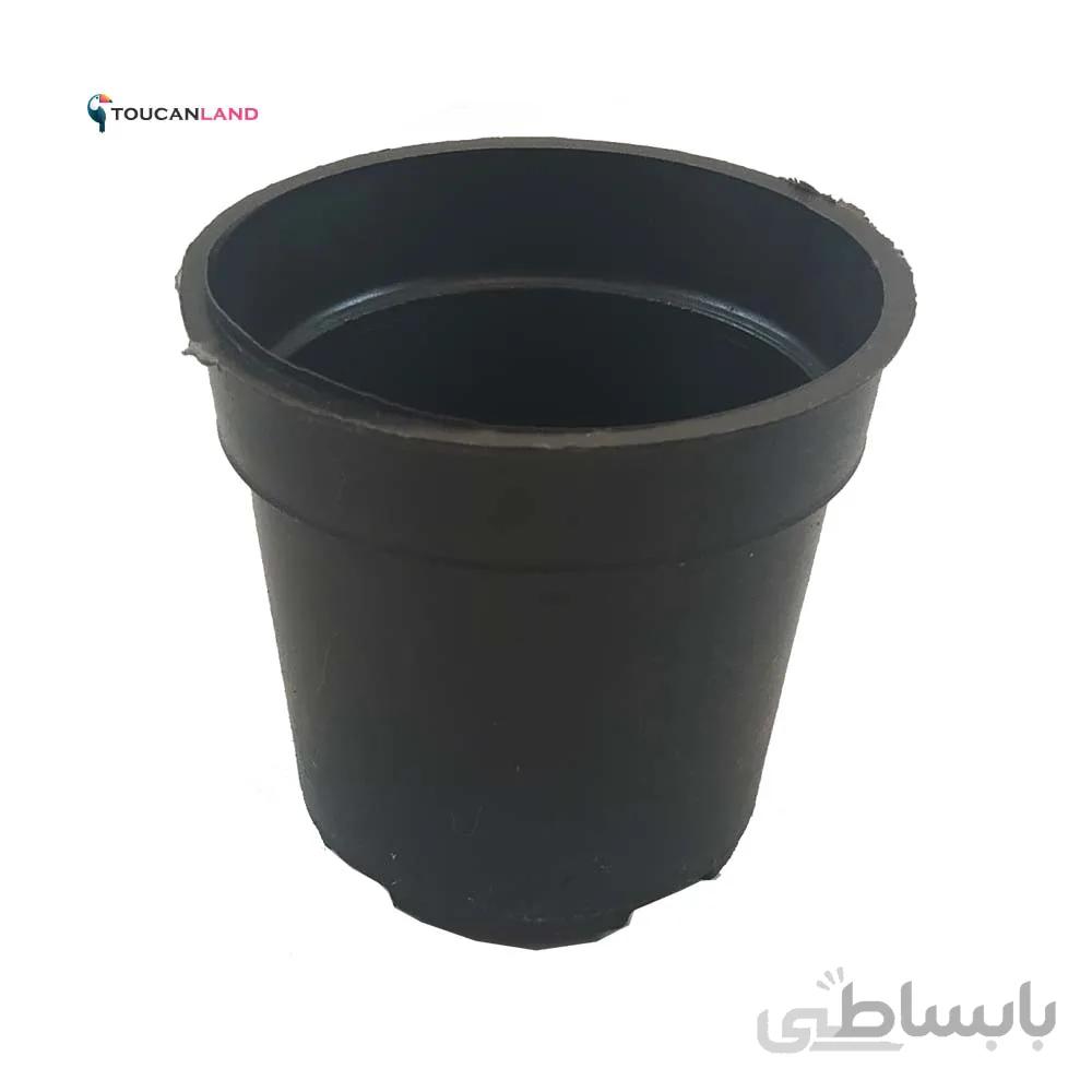 گلدان نشائی مشکی سایز 6
