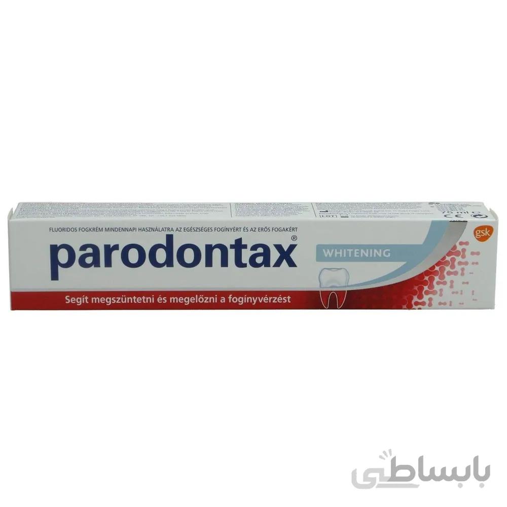 خمیردندان پارادونتکس مدل Whitening با حجم 75 میلی لیتر ا Parodontax Toothpaste Whitening 75ml