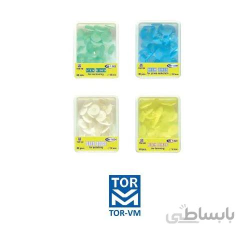 دیسک پرداخت تک رنگی بدون مرکز 40عددی Tor - VM ( کد 1،621)