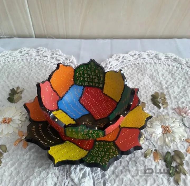 آجیل خوری کمانی سفالی کد ۱۰۷۱۳