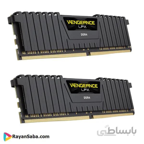 رم کورسیر Vengeance LPX 16GB (2x8GB) DDR4 3200 C16 ظرفیت 16 گیگابایت ا Corsair Vengeance LPX 16GB (2x8GB) DDR4 3200 C16 Ram