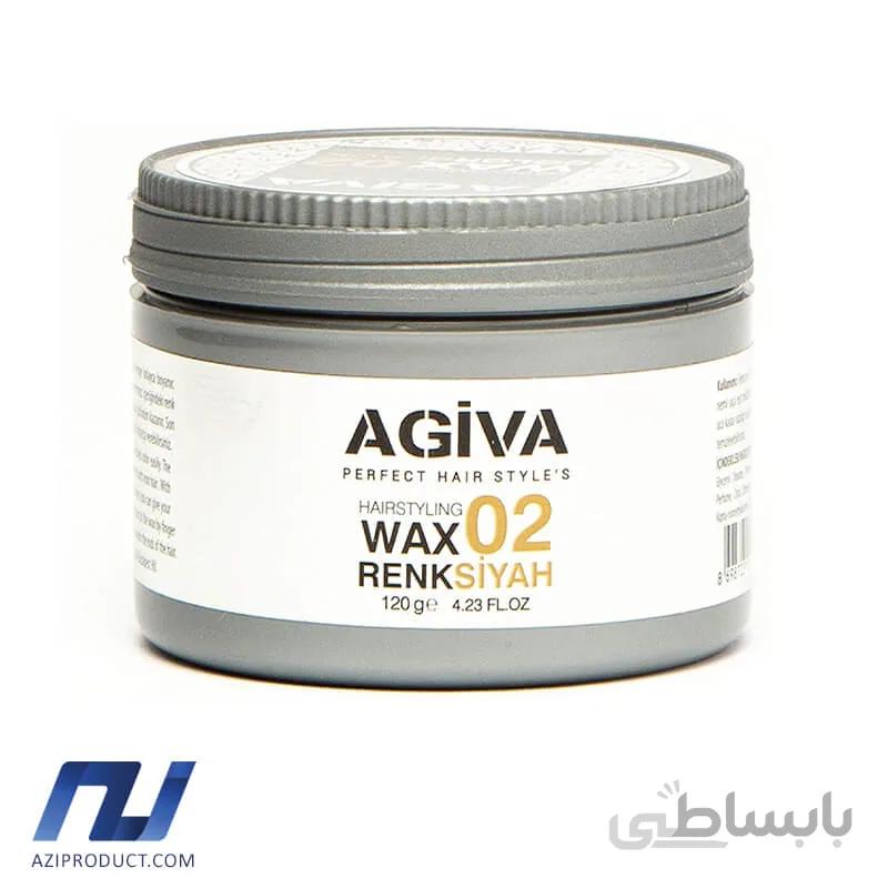 واکس مو رنگی اگیوا مدل 02 حجم 120 میل
