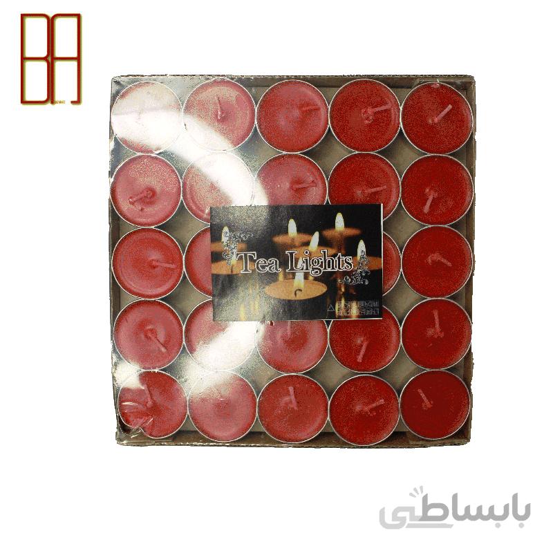 شمع وارمر قرمز بسته 100 عددی