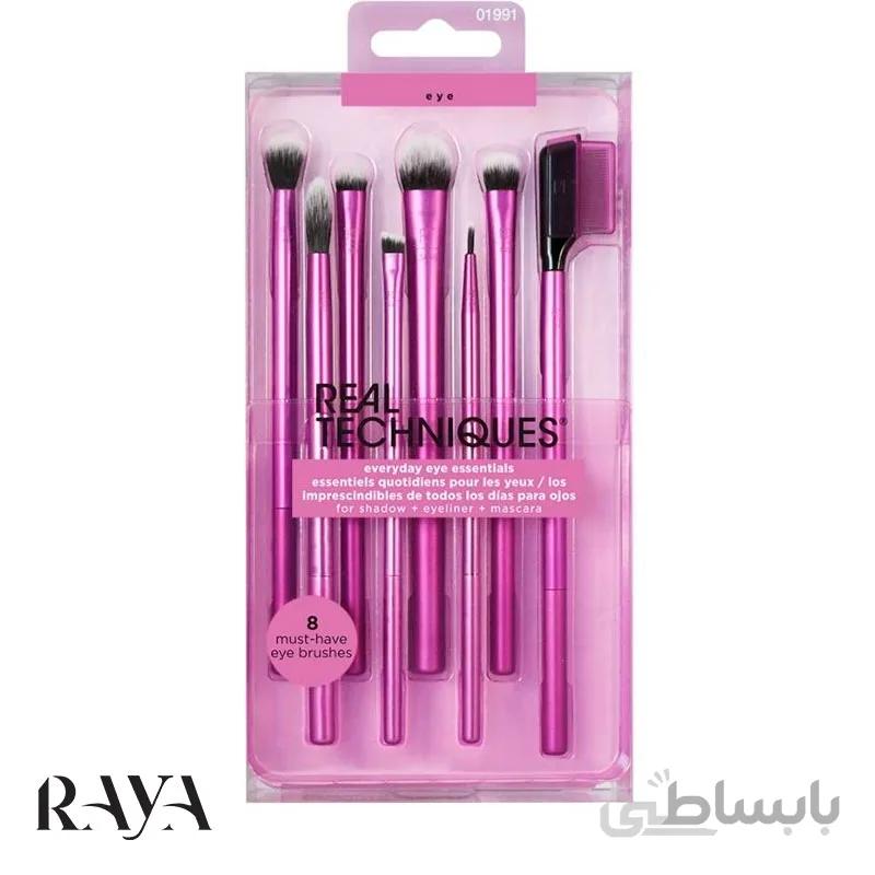 ست براش آرایش چشم ریل تکنیک مدل Everyday Eye Essentials ا Real Techniques Everyday Eye Essentials Brush Set